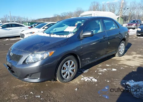 2009 Toyota Corolla Le from USA, damaged, VIN 2T1BU40E29C130168